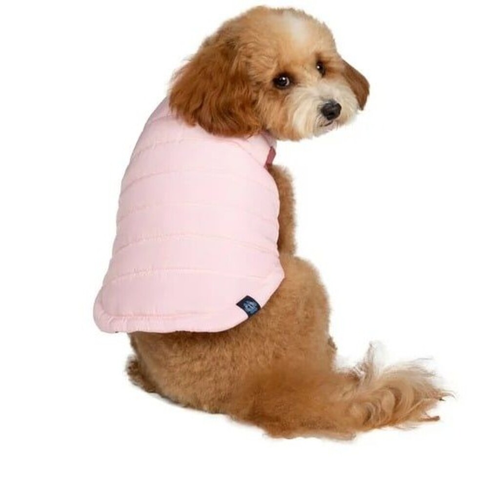 Gap Dog Puffer Jacket Pink Size Med NWOT
